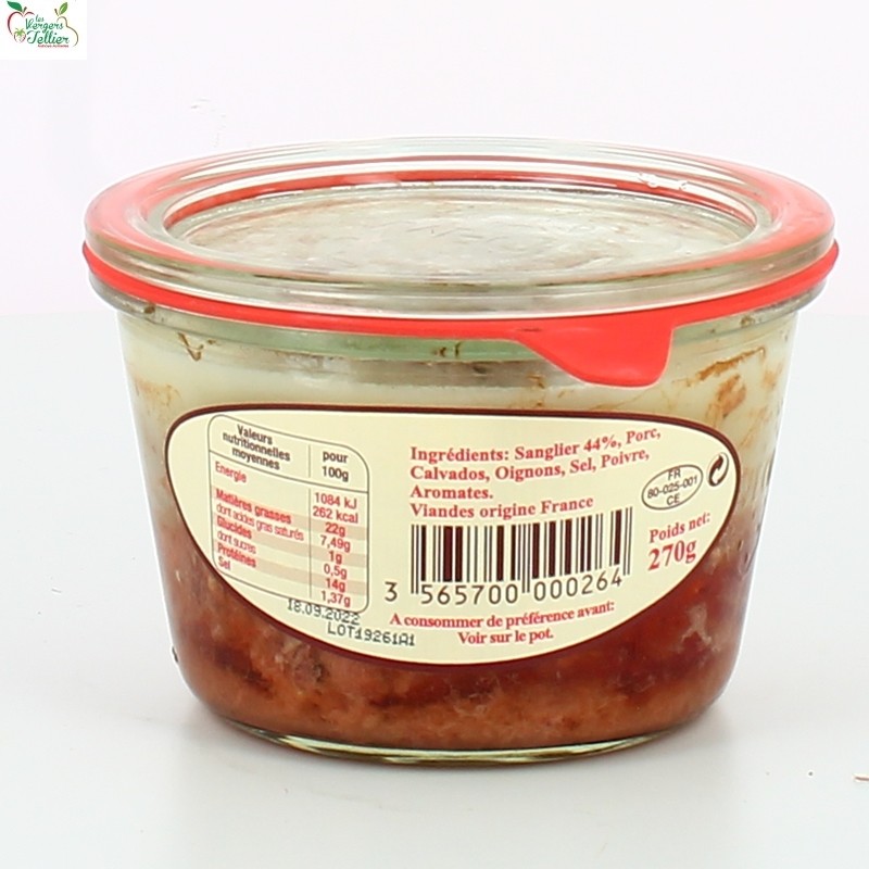 Terrine de Sanglier 270g