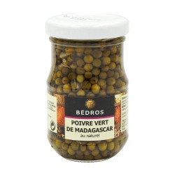 Poivre Vert de Madagascar au Naturel, 110g